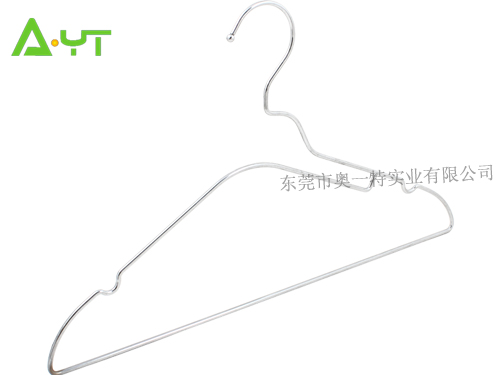 单线带肩凹亮铬五金衣...